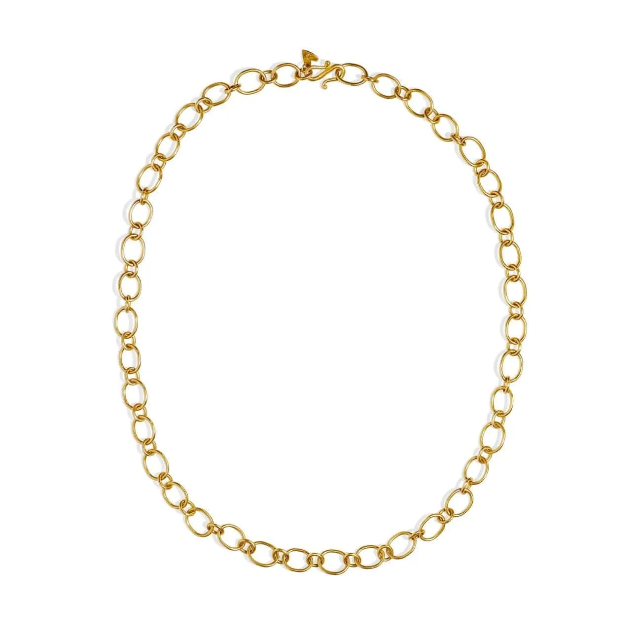 14K Yellow Gold Oval Link Chain