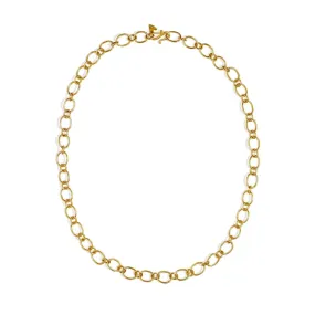 14K Yellow Gold Oval Link Chain