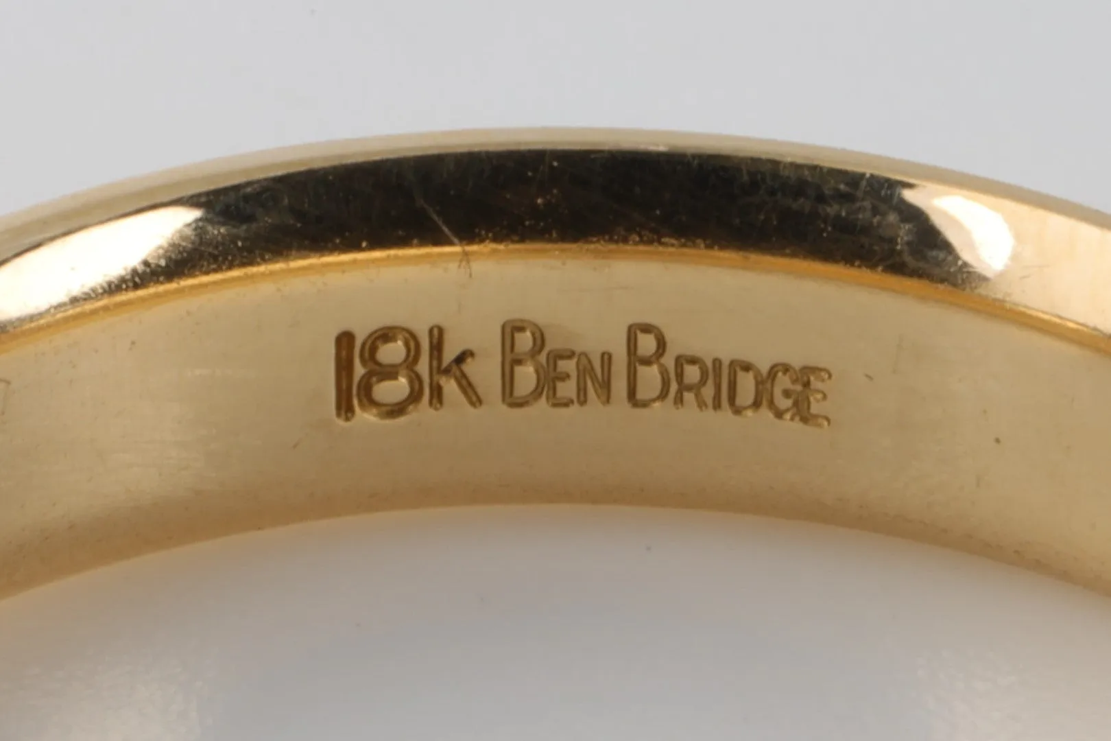 18k Yellow Gold Ring Size 10.5 (7.86g.)