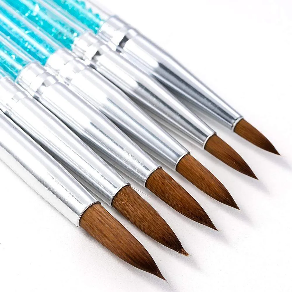 5 Pcs/Sets Nail Art Pen 2 In 1 Double Ends Dotting Drawing Painting UV Gel Liner Polish Brush Set Nail Art Dotting Tools