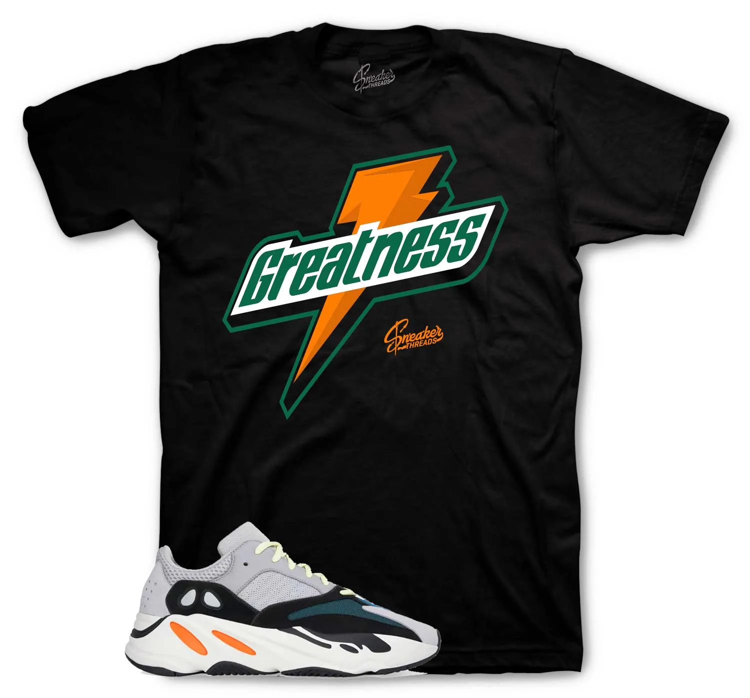 700 Wave Runner Shirt - Greatness - Black