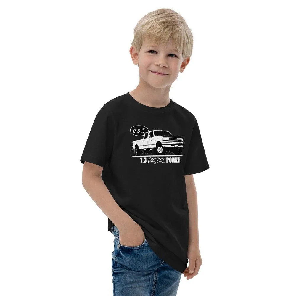 7.3 Powerstroke T-Shirt Based 90's OBS Crew Cab F250 / F350