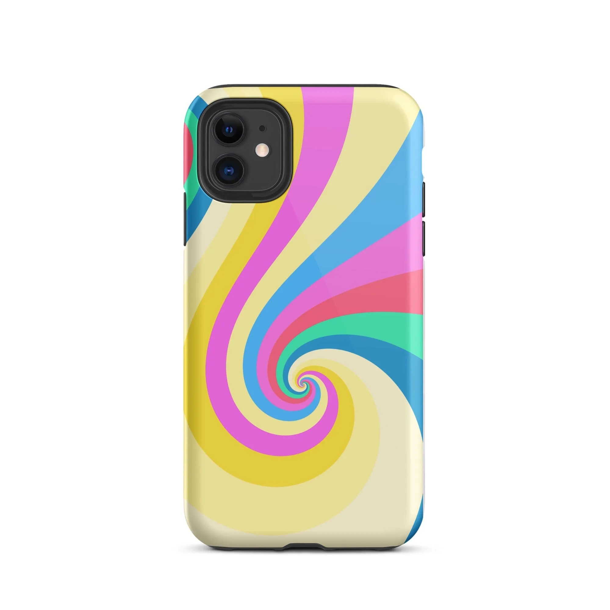 Abstract Twirl Yellow iPhone Case - KBB Exclusive