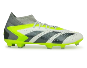 adidas Kids Predator Accuracy.1 FG White/Lucid Lemon