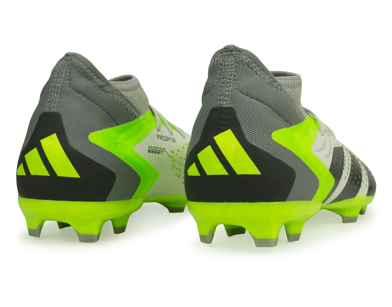 adidas Kids Predator Accuracy.1 FG White/Lucid Lemon