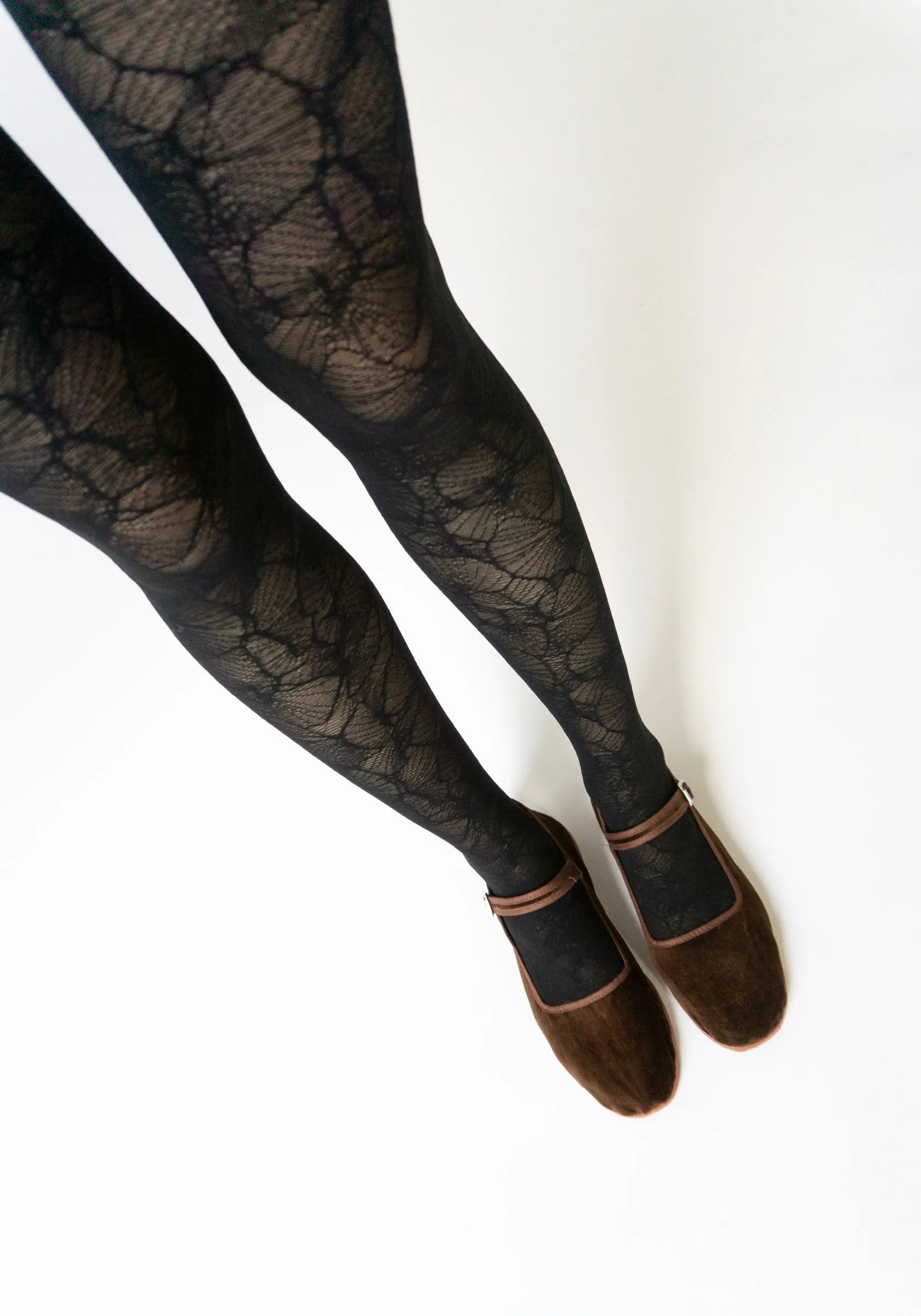 Alba Ginkgo Tights in Black