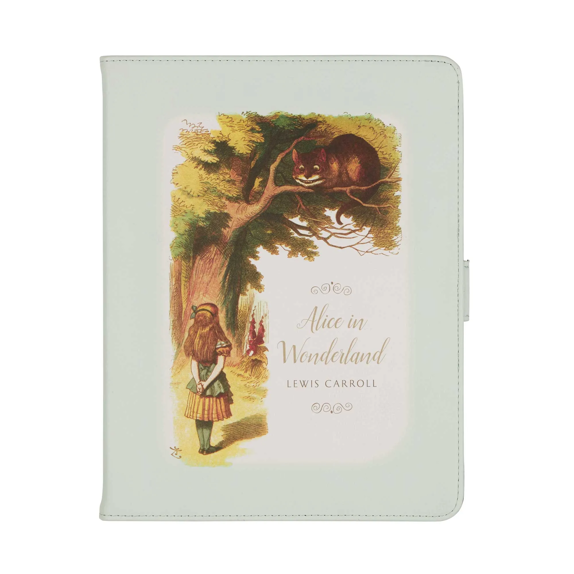 Alice in Wonderland Turquoise Book iPad Case