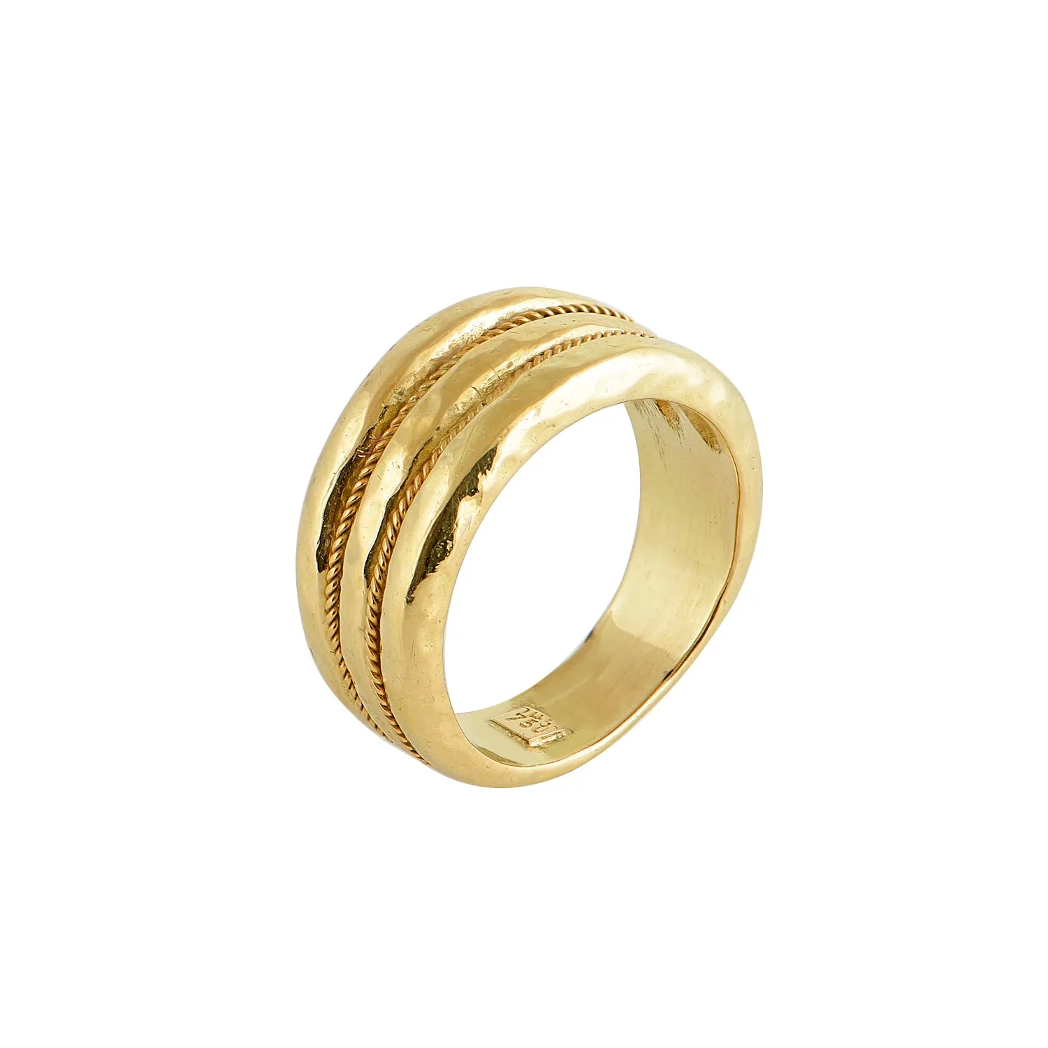 Archaic Gold Graduating Ring