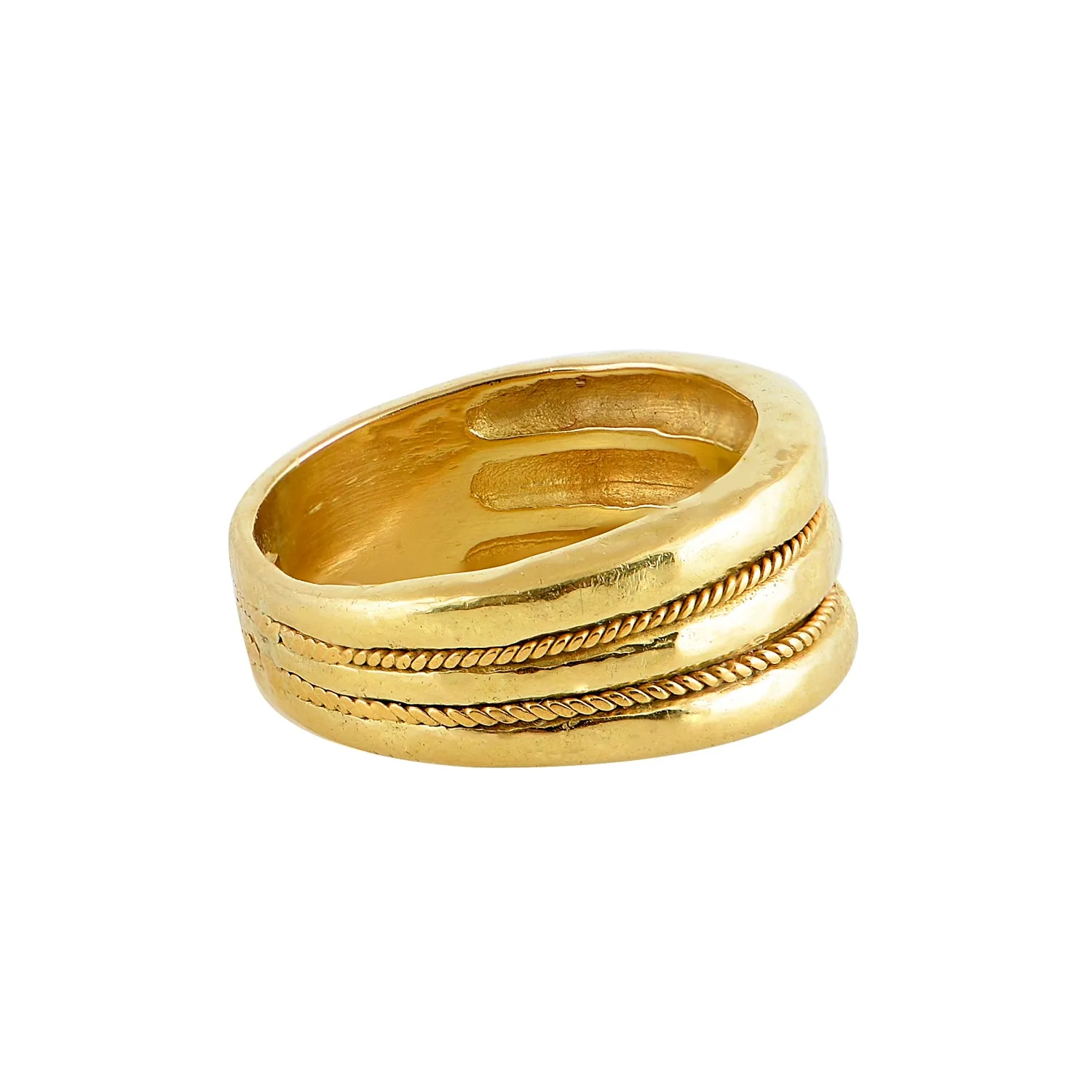 Archaic Gold Graduating Ring