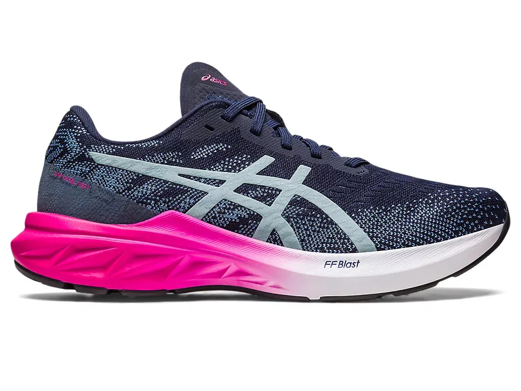 ASICS Women's DYNABLAST 3 (Midnight/Light Steel)