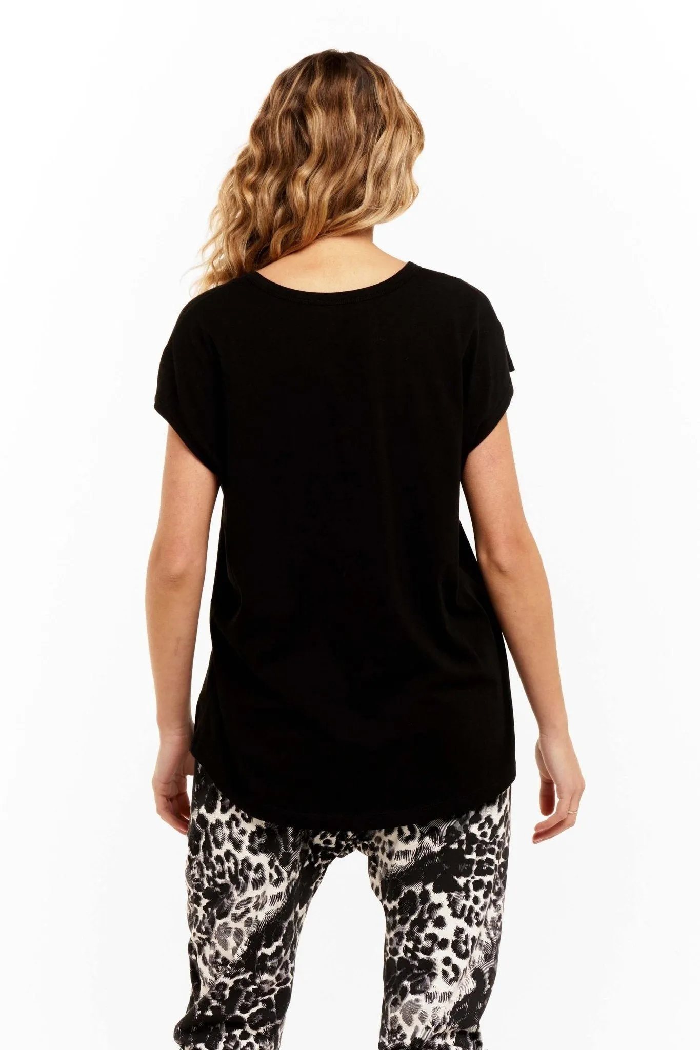 Betty Basics Tyra Top in Black