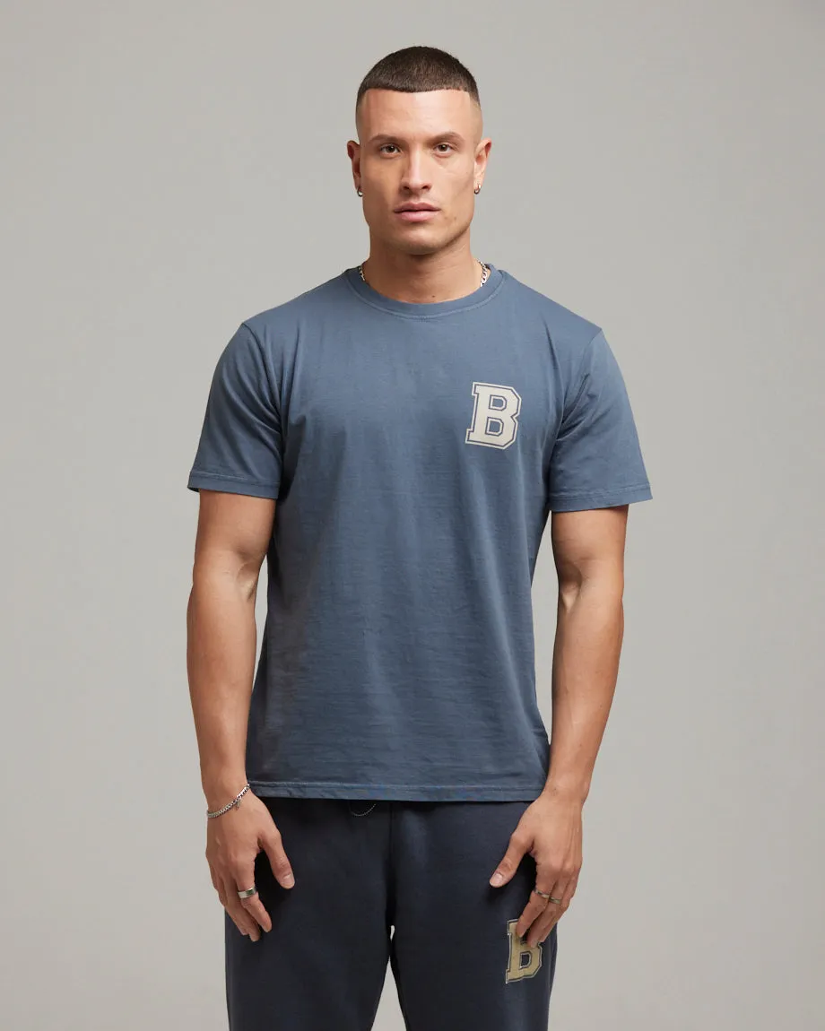 BINGHAM MEN'S CREW NECK T-SHIRT | NAVY