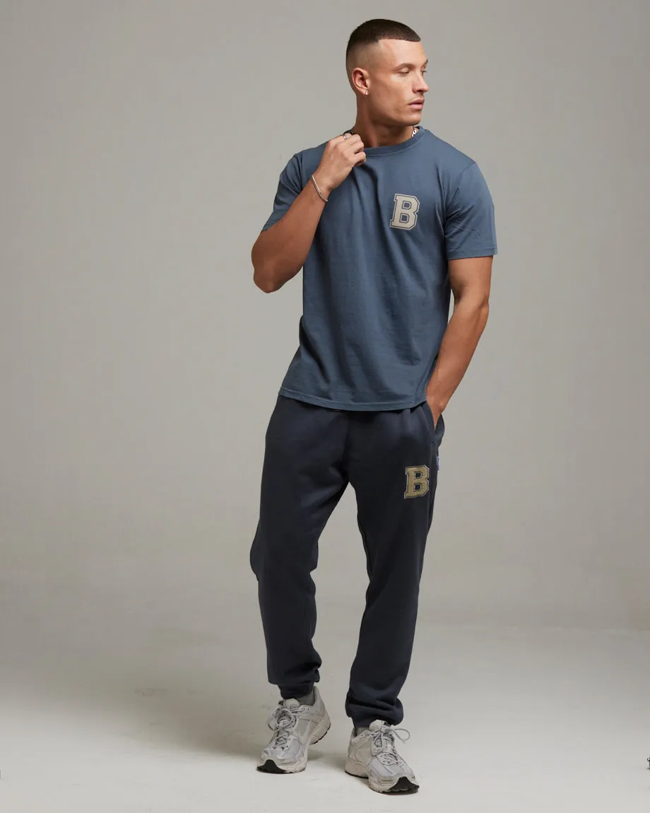 BINGHAM MEN'S CREW NECK T-SHIRT | NAVY