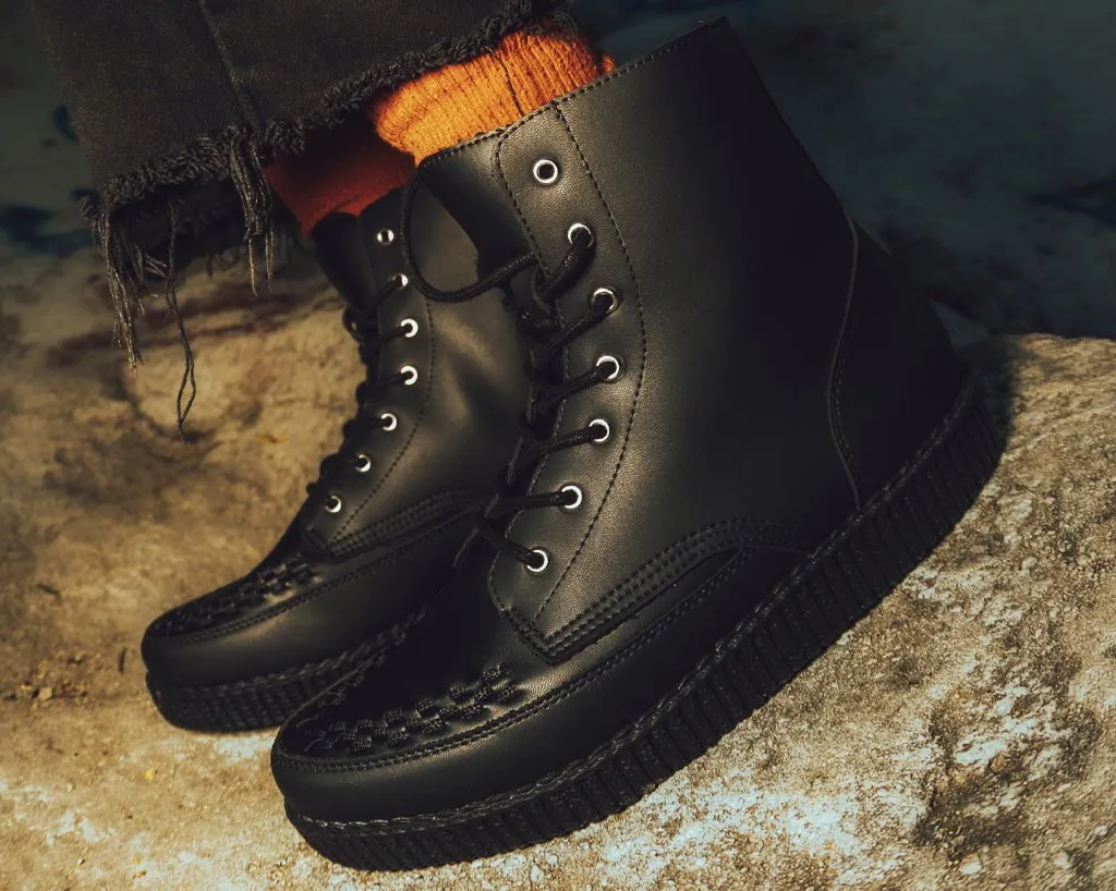 Black TUKskin 7-Eye Viva Low Boot