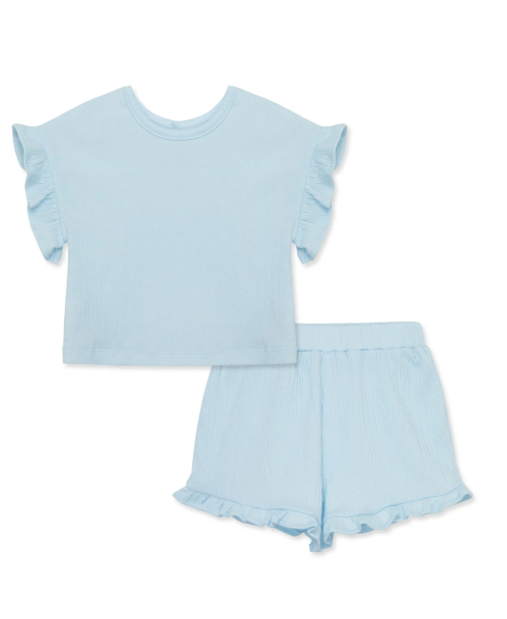 Blue 2-Piece Infant Skort Set (12M-24M)