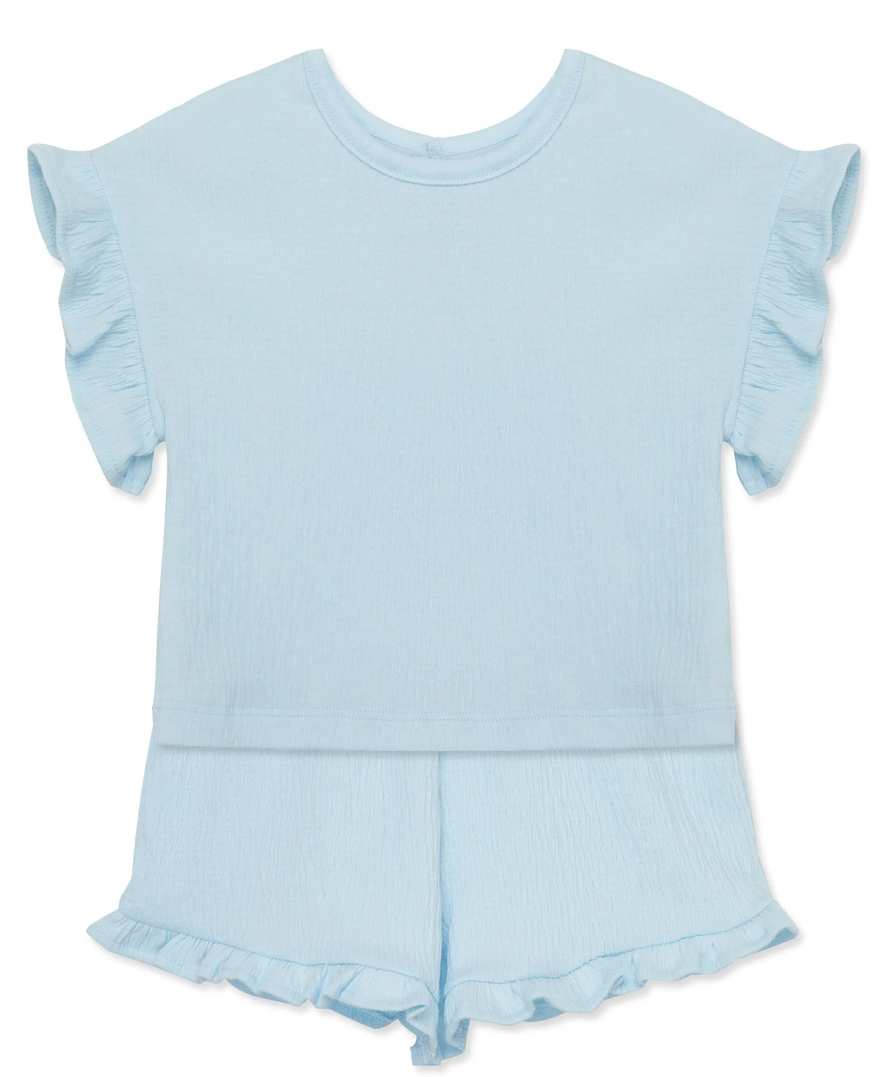 Blue 2-Piece Infant Skort Set (12M-24M)