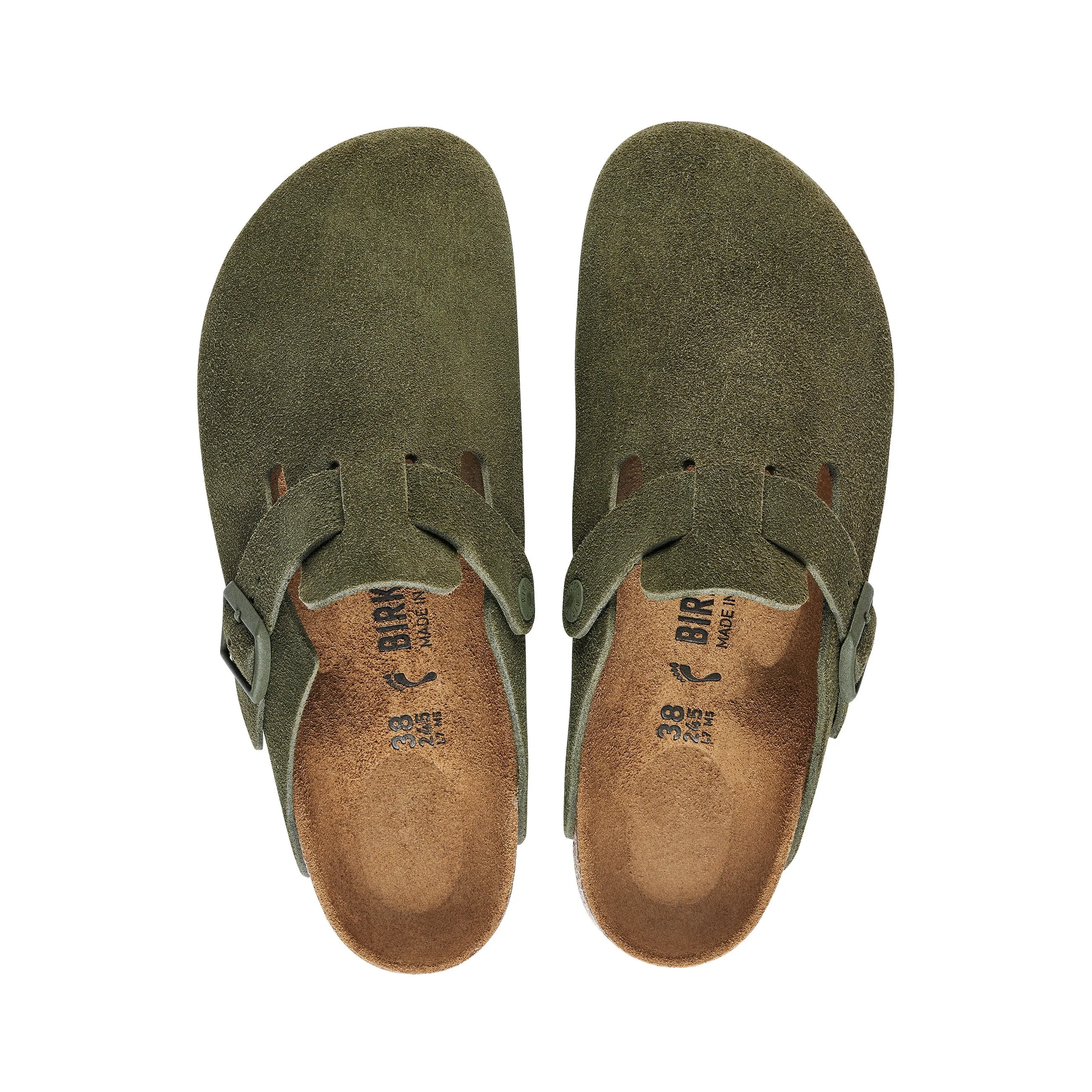 Boston Thyme Suede Leather