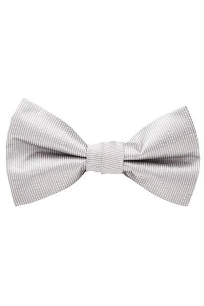 BOW TIE W/ HANK   PINSTRIPE BOW TIE