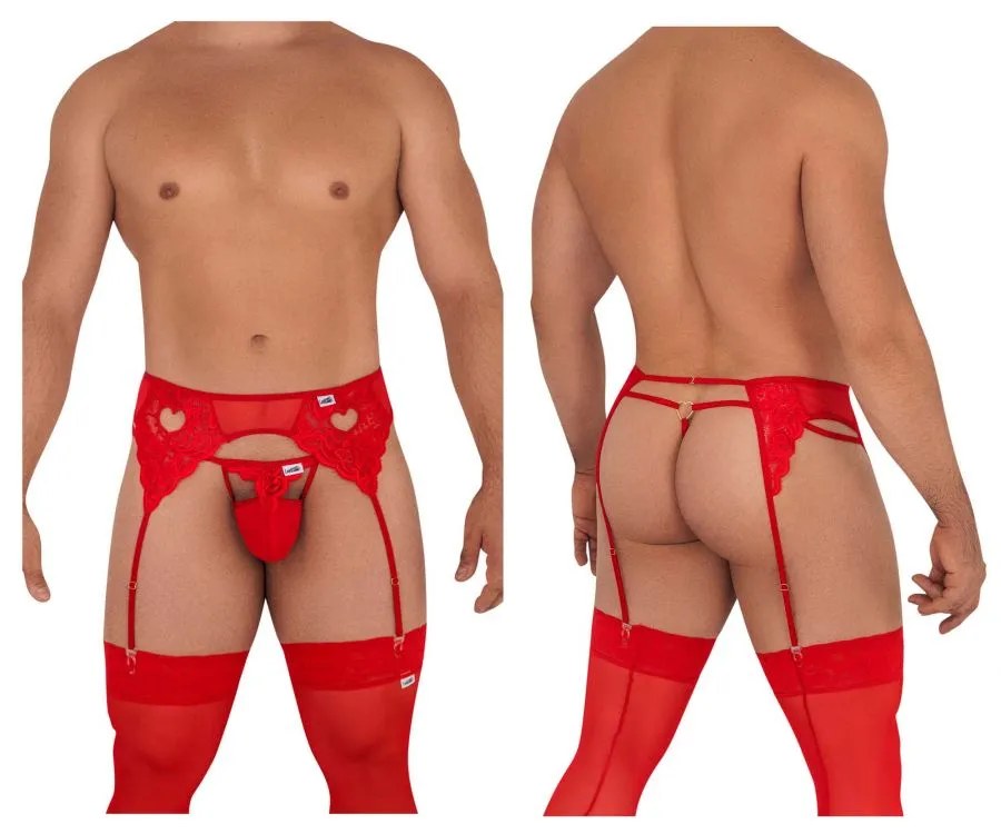 CandyMan Lace Garther G-String