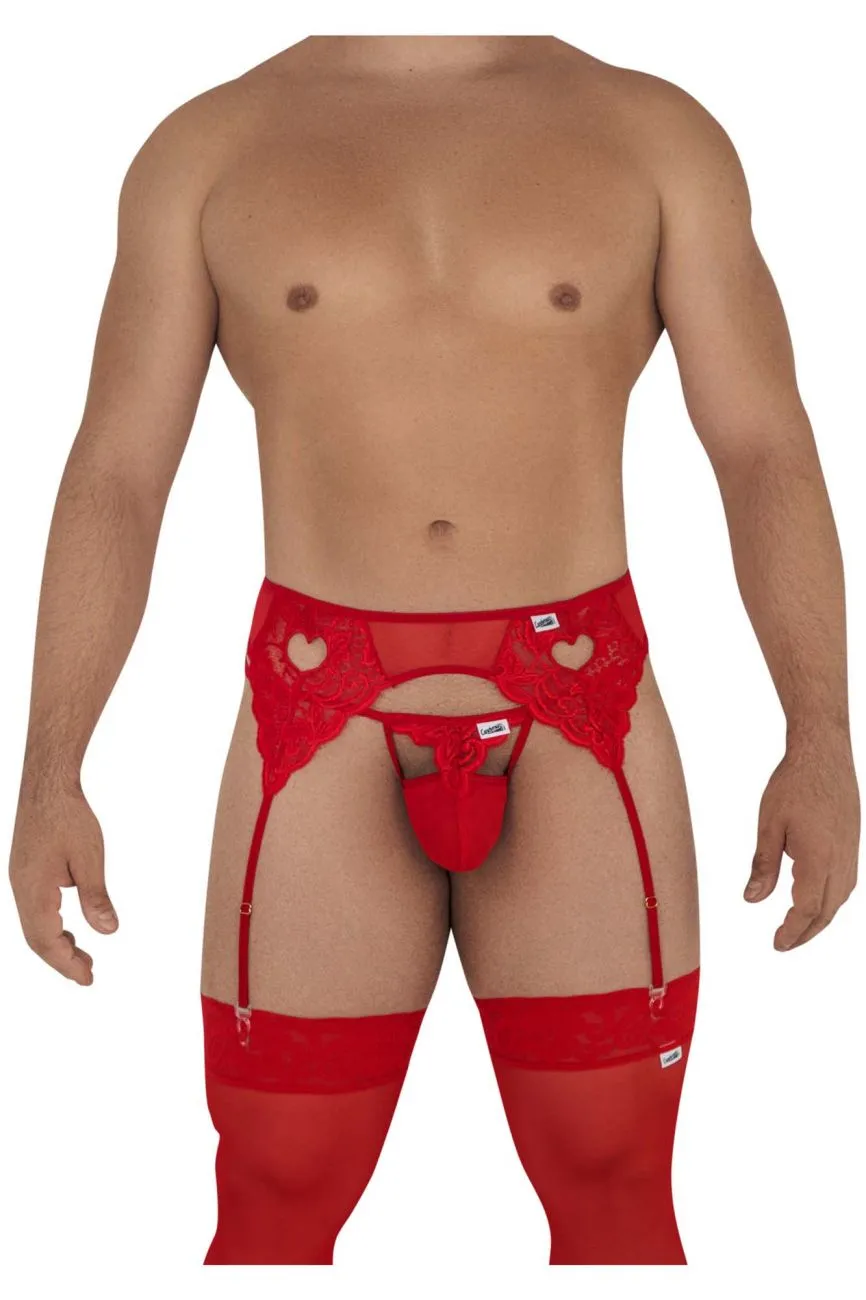 CandyMan Lace Garther G-String