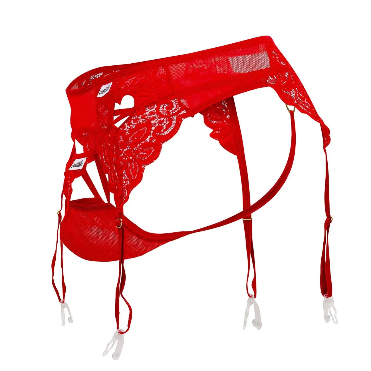 CandyMan Lace Garther G-String