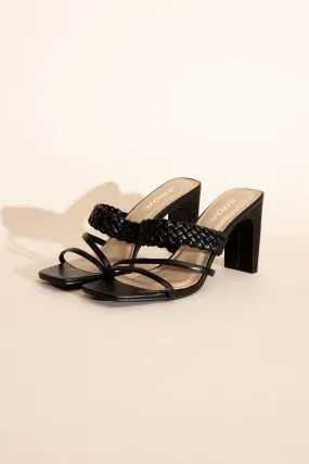 Carmen-S Braided Strap Sandal Heels