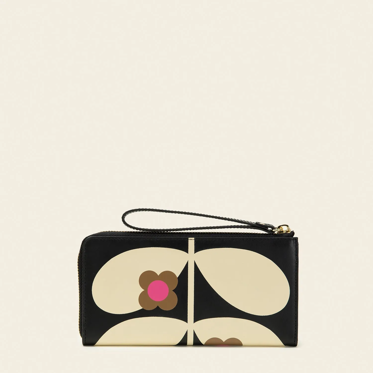 Carrie Long Zip Purse - Wild Rose Stem