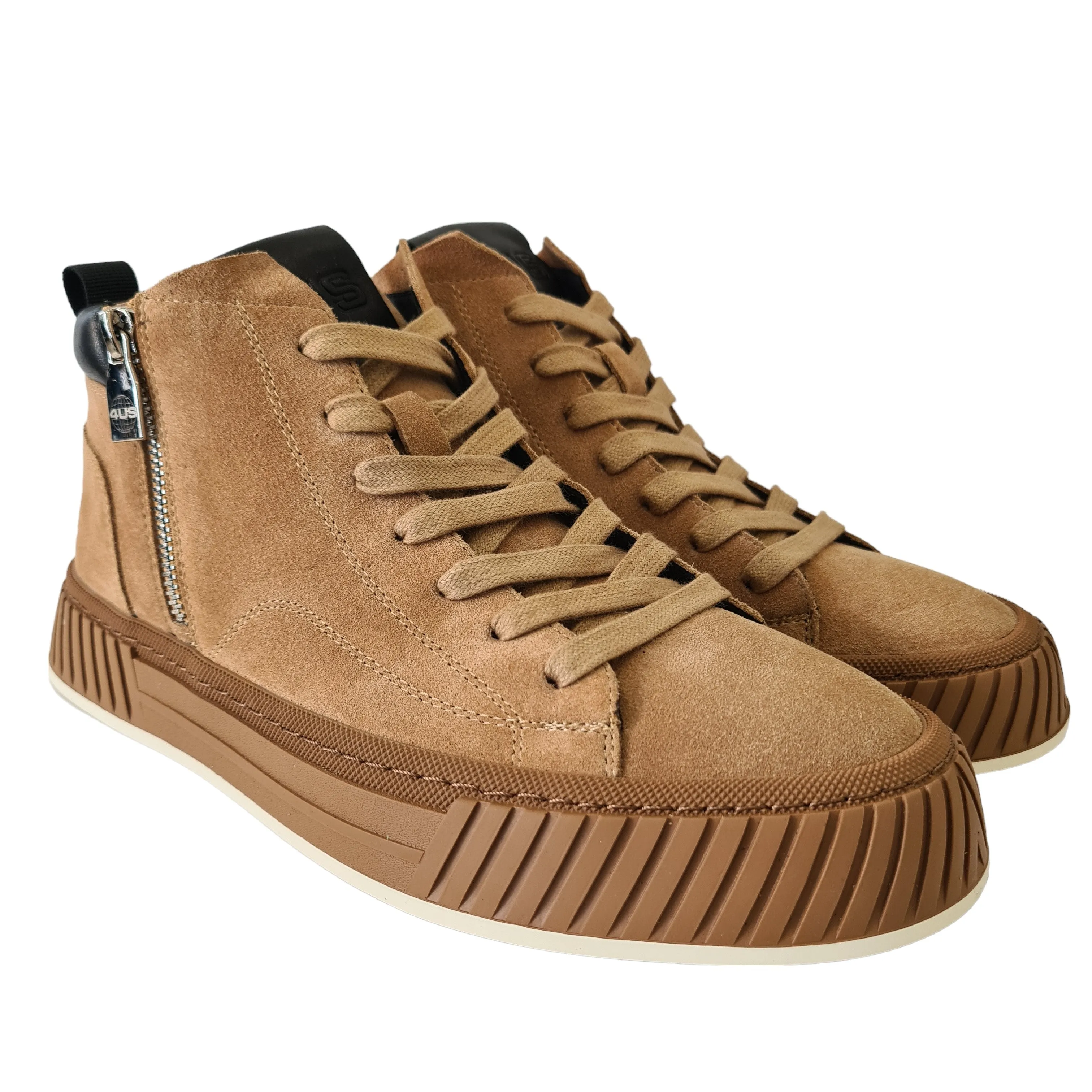 Cesare Paciotti 4US Sneakers Uomo Camel Rif.126