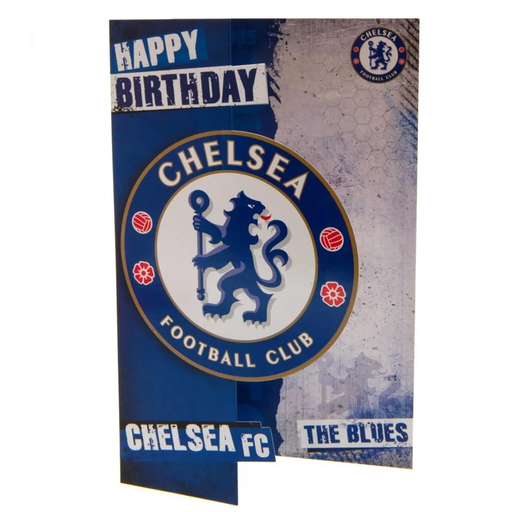 Chelsea Birthday Card The Blues