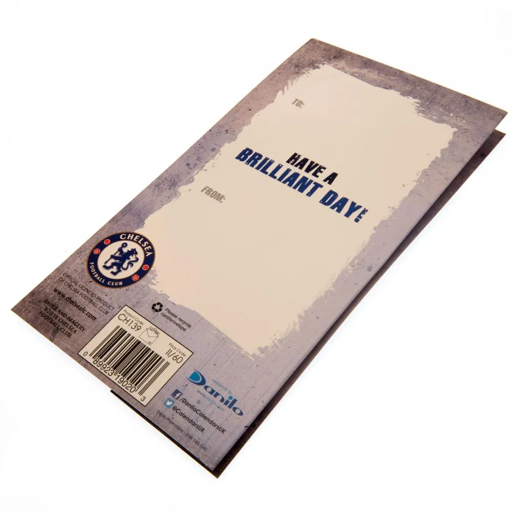 Chelsea Birthday Card The Blues