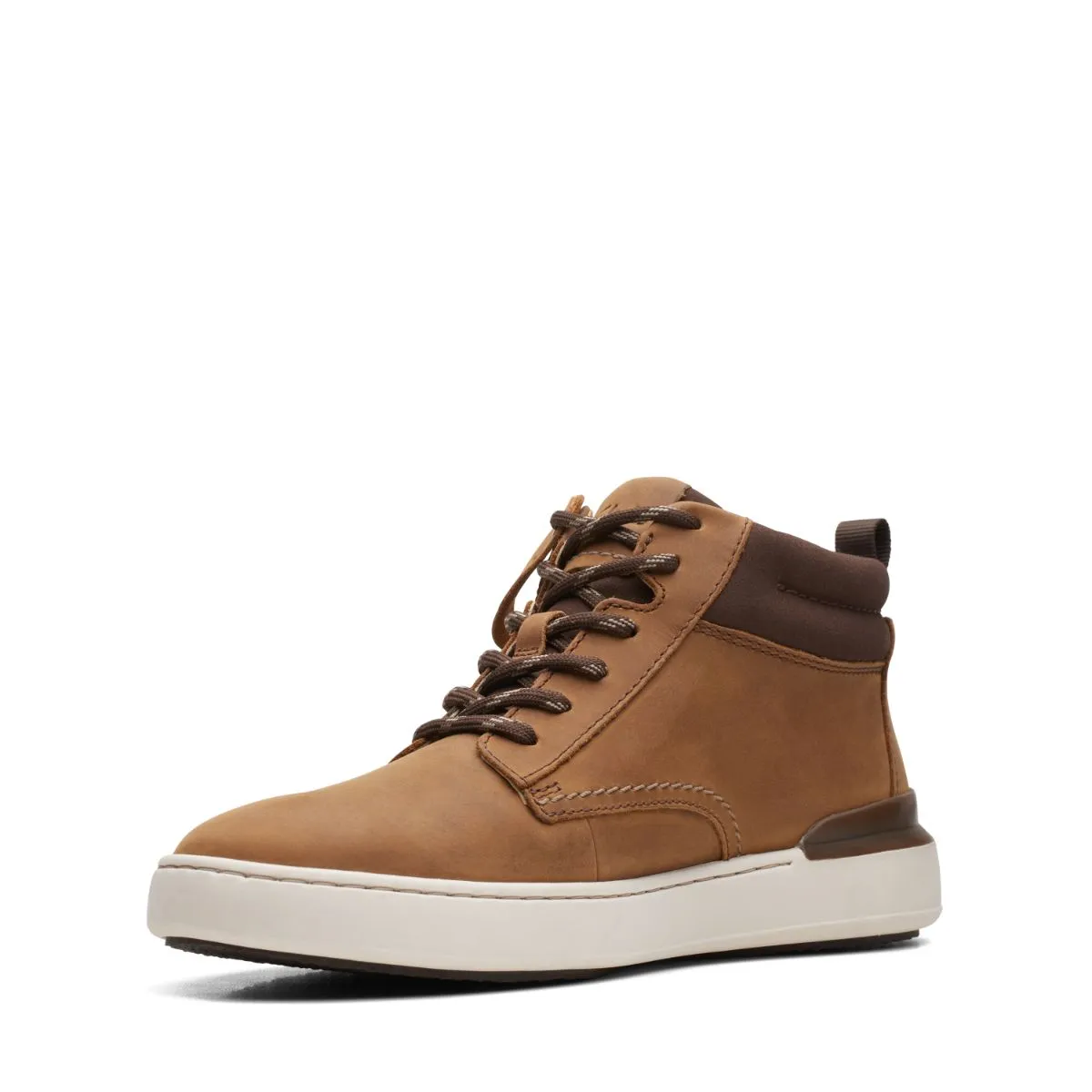 Clarks CourtLite Mid Light Tan