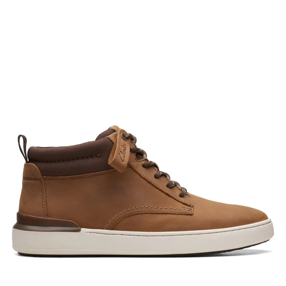 Clarks CourtLite Mid Light Tan