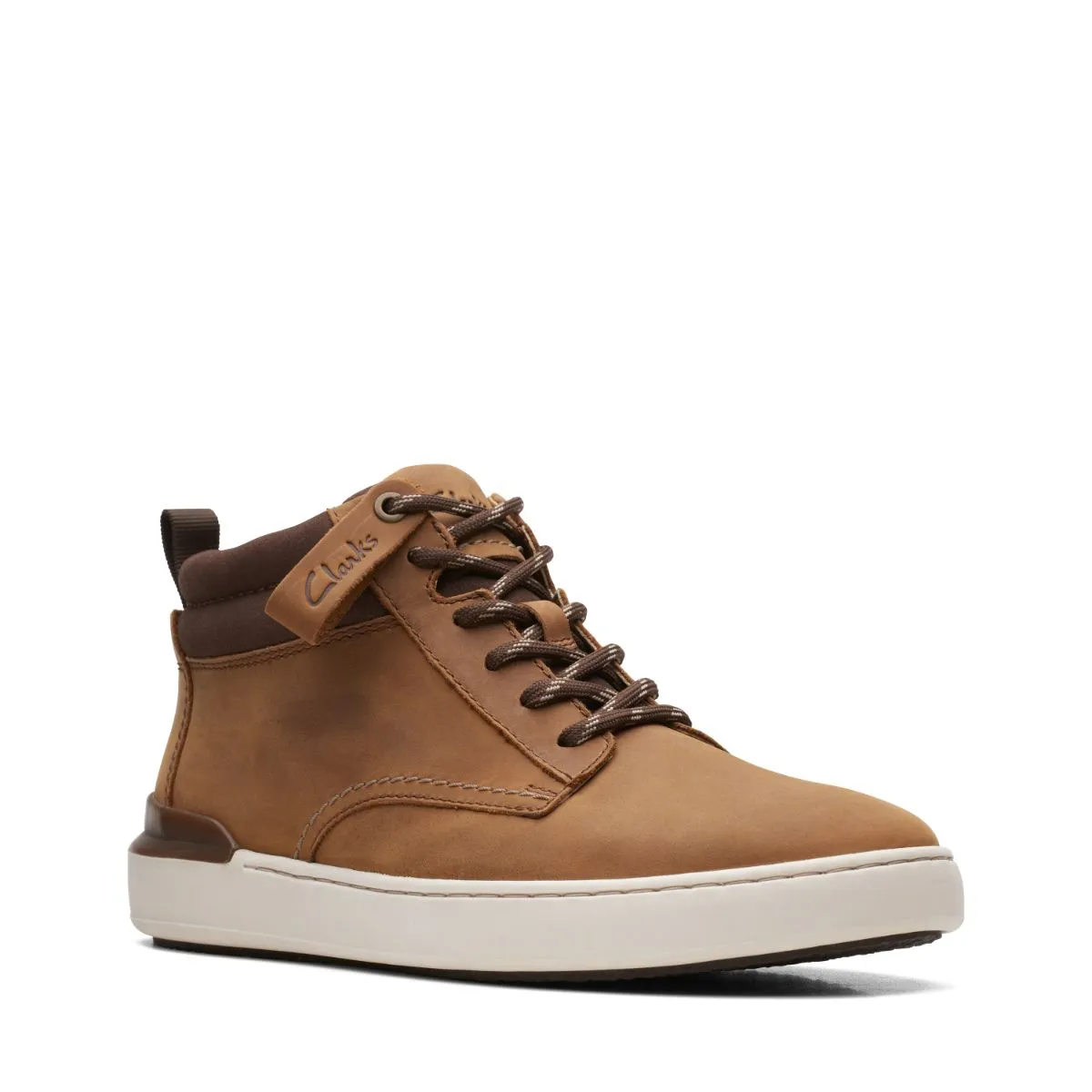 Clarks CourtLite Mid Light Tan