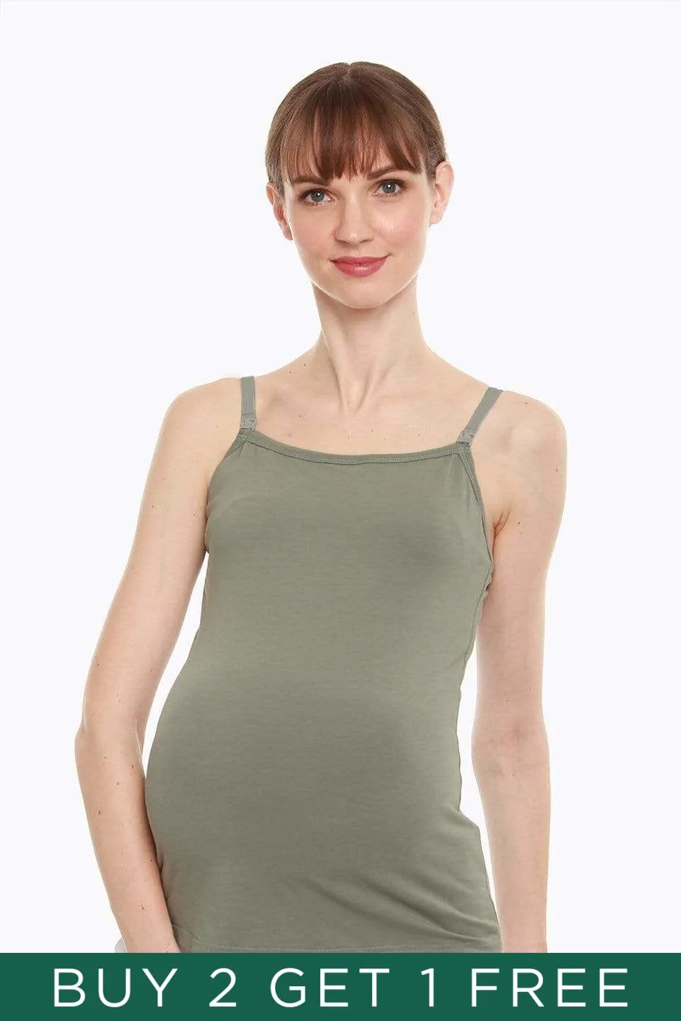 Coretta Camisole Olive Green