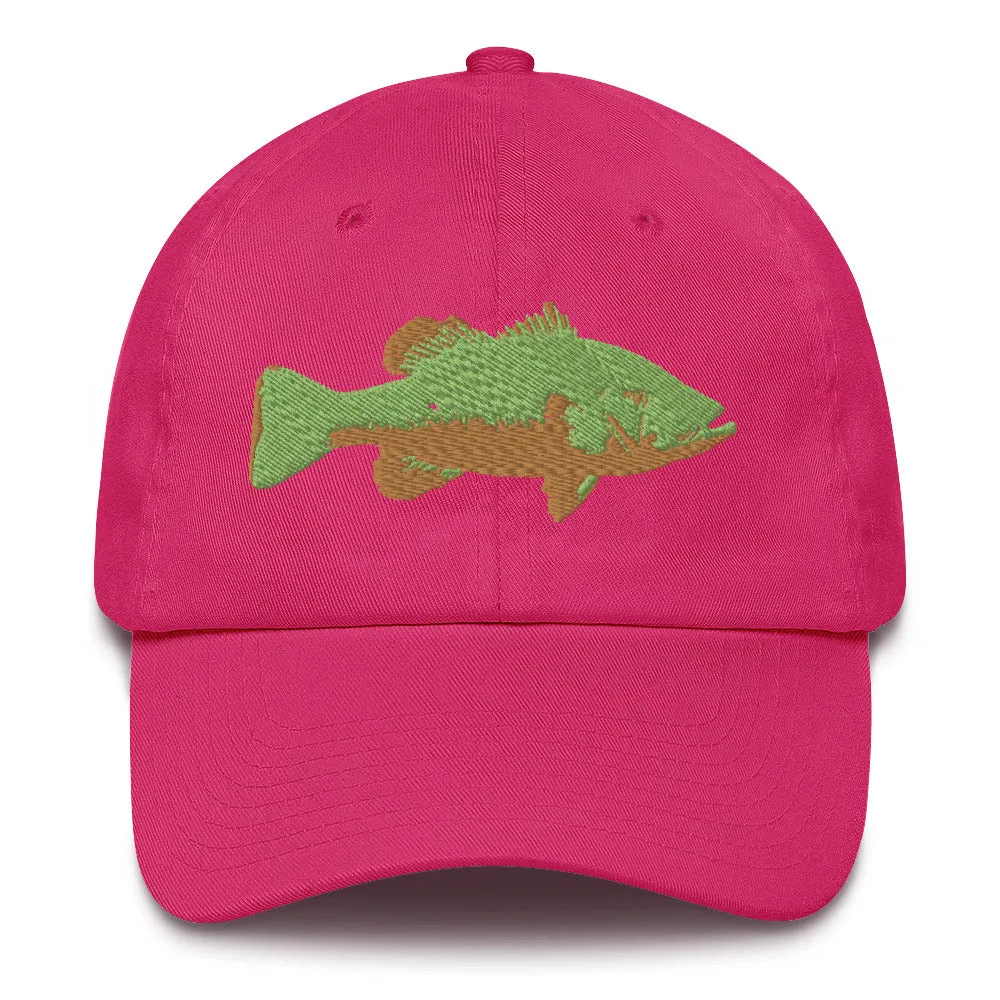 Cotton Cap with a fish