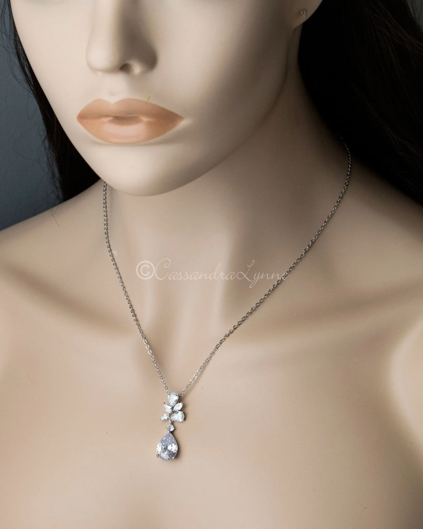 CZ Pendant Necklace