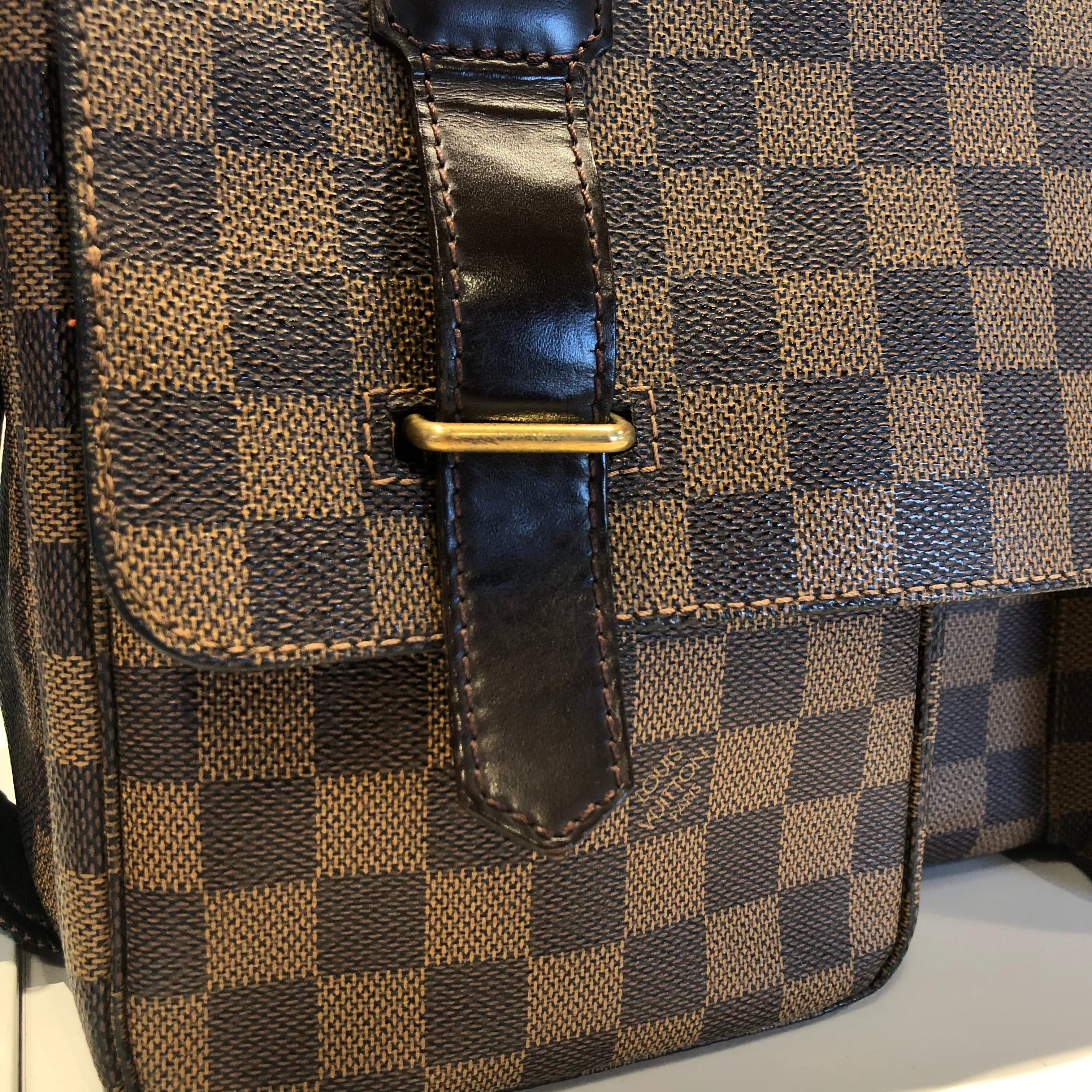 Damier Ebene Broadway Messenger Bag