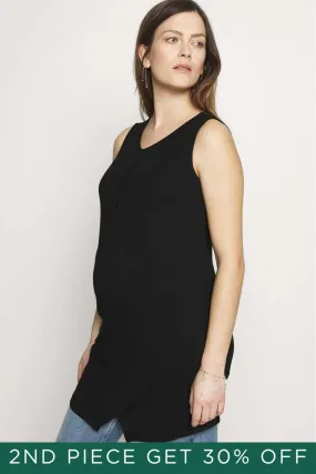 Destry Sleeveless Nursing Top Black