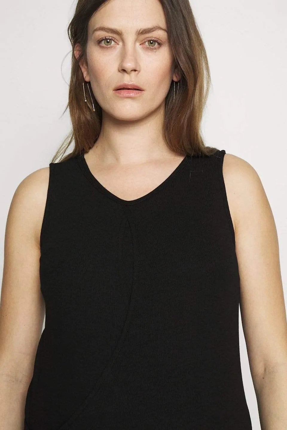 Destry Sleeveless Nursing Top Black