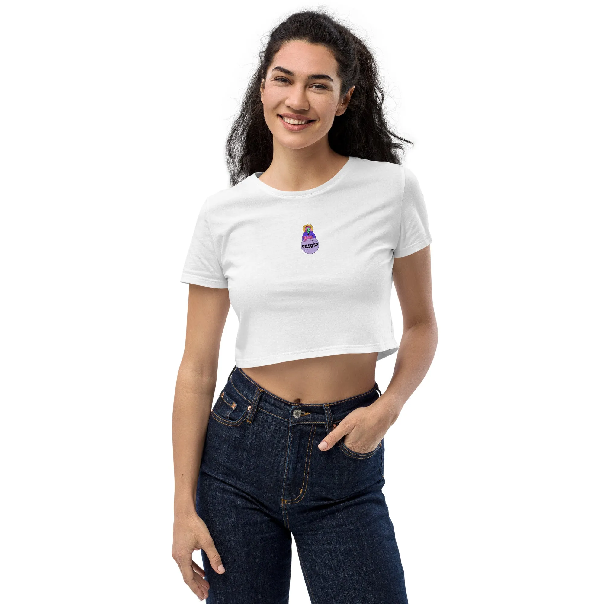 Dillo Space Cowboy Crop Top