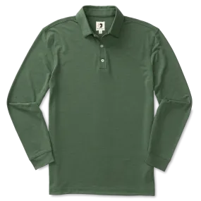 Duck Head Murray Pique Longleeve Polo - Men's