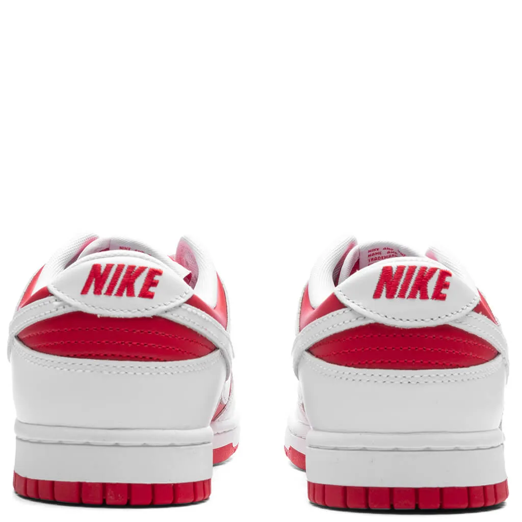 Dunk Low Retro 'Championship'- University Red/White