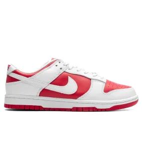 Dunk Low Retro 'Championship'- University Red/White