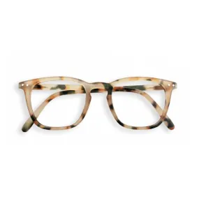 #E Reading Glasses (Light Tortoise)