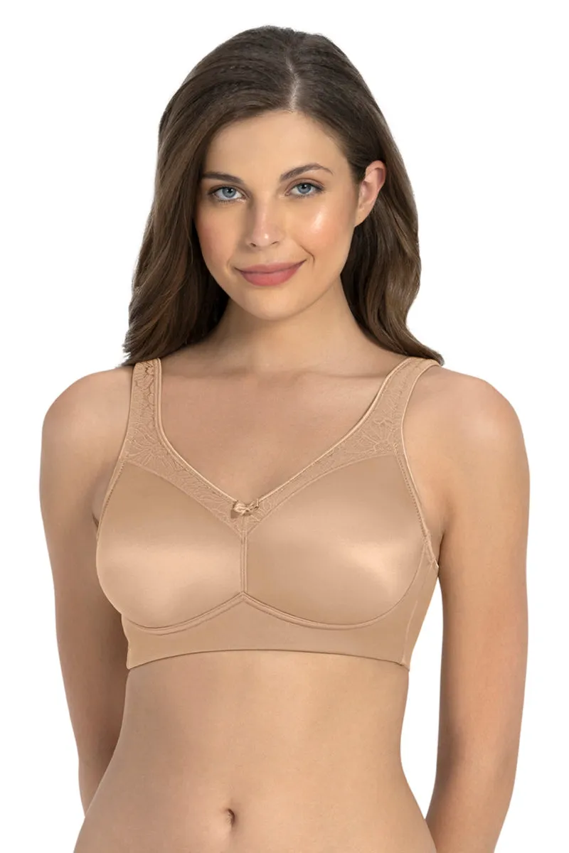 Elegant Support Non-padded & Non-wired Bra - Sandalwood