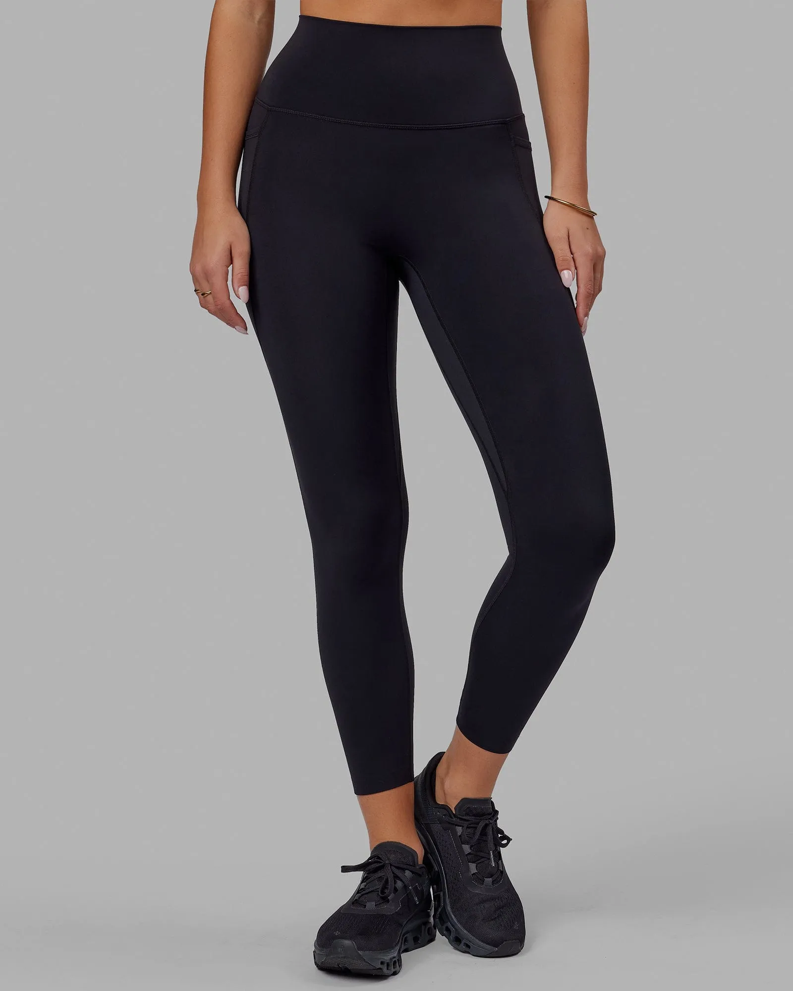 Elixir 7/8 Length Leggings With Pockets - Black