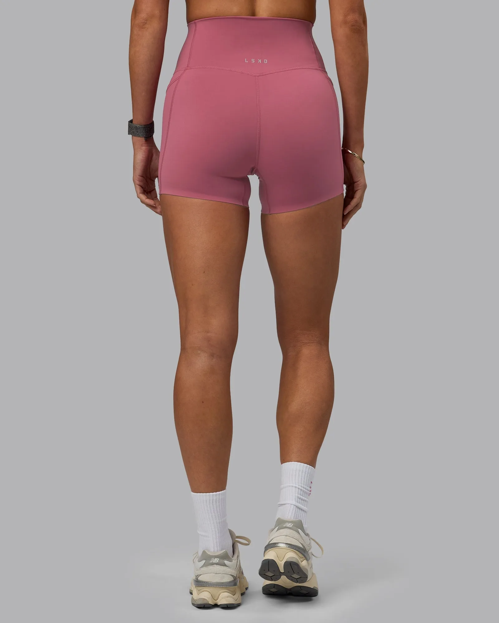 Elixir X-Length Shorts With Pockets - Mauve Haze