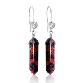 Fire and Earth Earrings