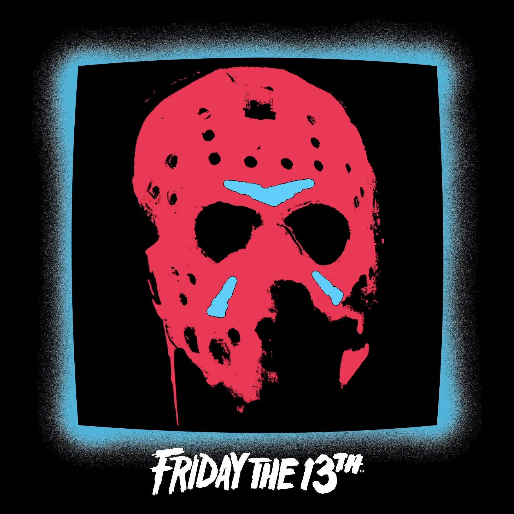 Friday the 13th - Neon Mask Tee