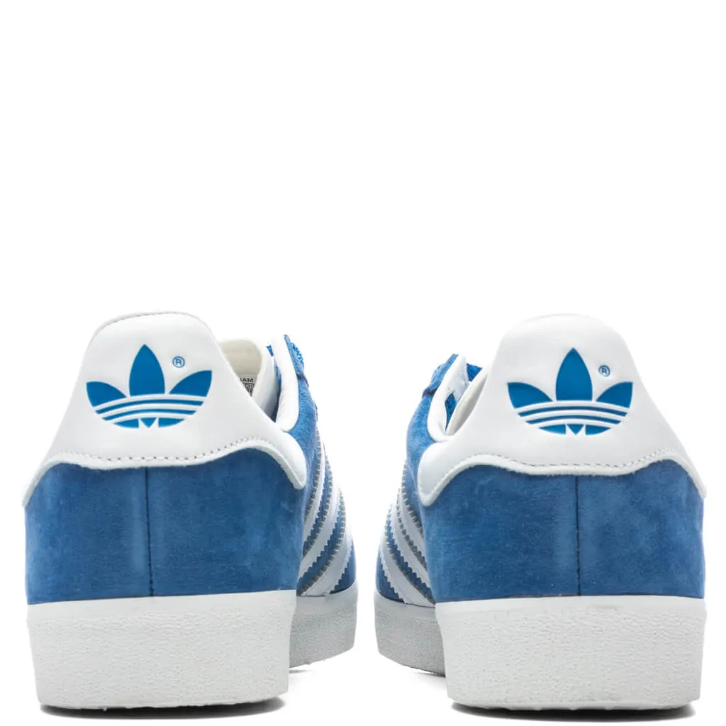 Gazelle 85 - Bluebird/Cloud White/Gold Metallic